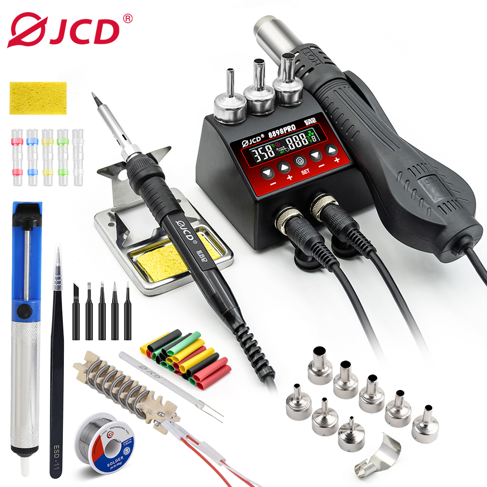 JCD 8898Pro Soldering Station  - Hot Air Rework Station 评论和价格