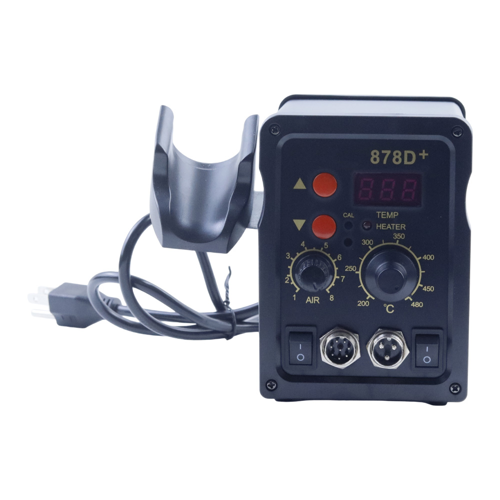 878D+ 2-in-1 Digital Rework St - Hot Air Rework Station 评论和价格