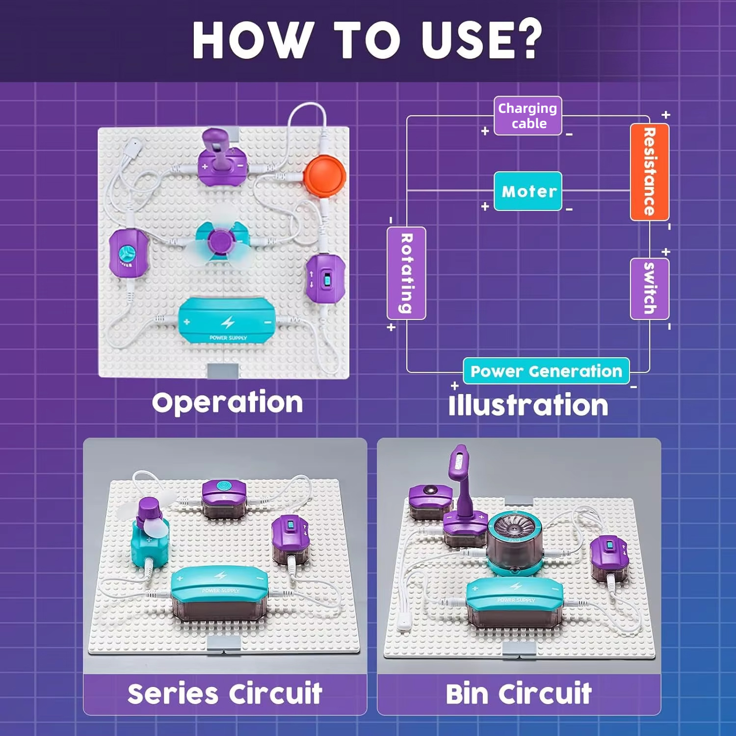 Science Circuit for Kids DIY E - Diy Electronics Projects For Kids 评论和价格