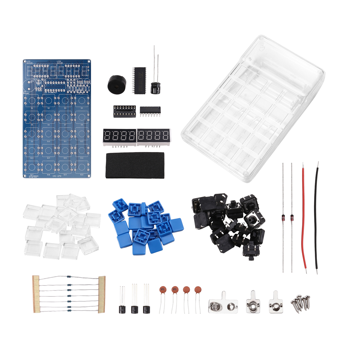 DIY Calculator Kit with LED Di - Diy Electronics Projects For Adults 评论和价格