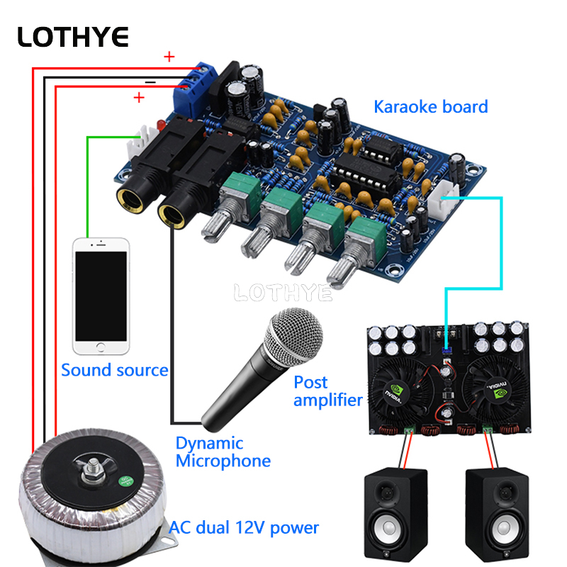 PT2399 Microphone Amplifier Bo - Diy Electronics Board 评论和价格