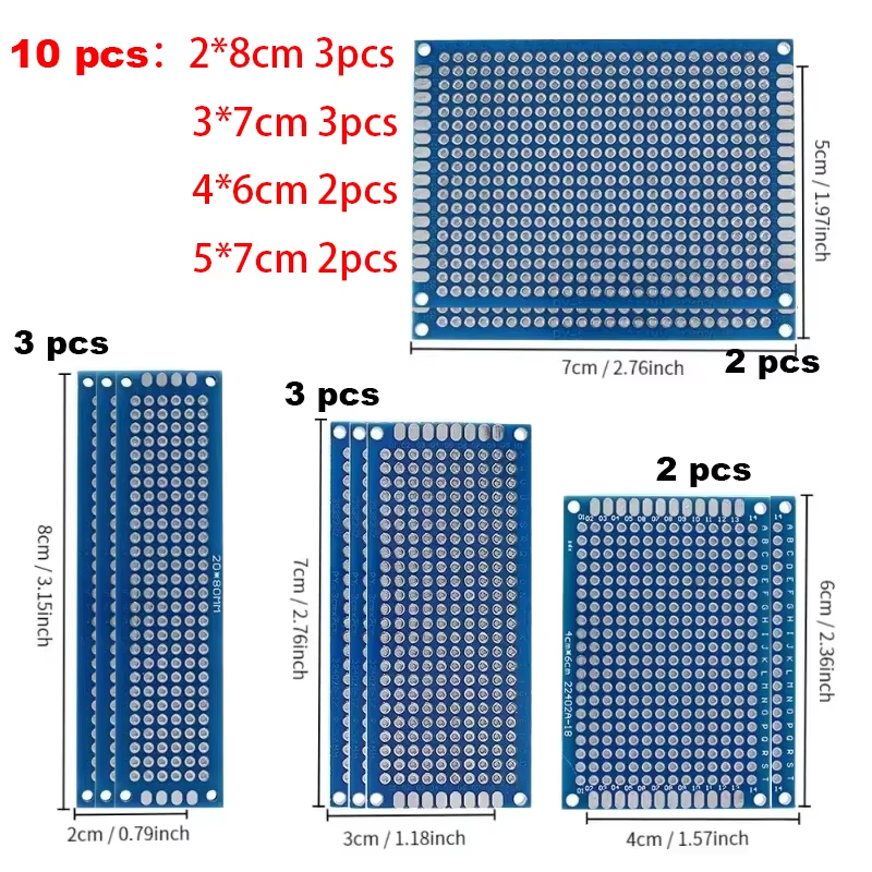 10pcs Universal Double Sided B - Diy Electronics Project Kit 评论和价格