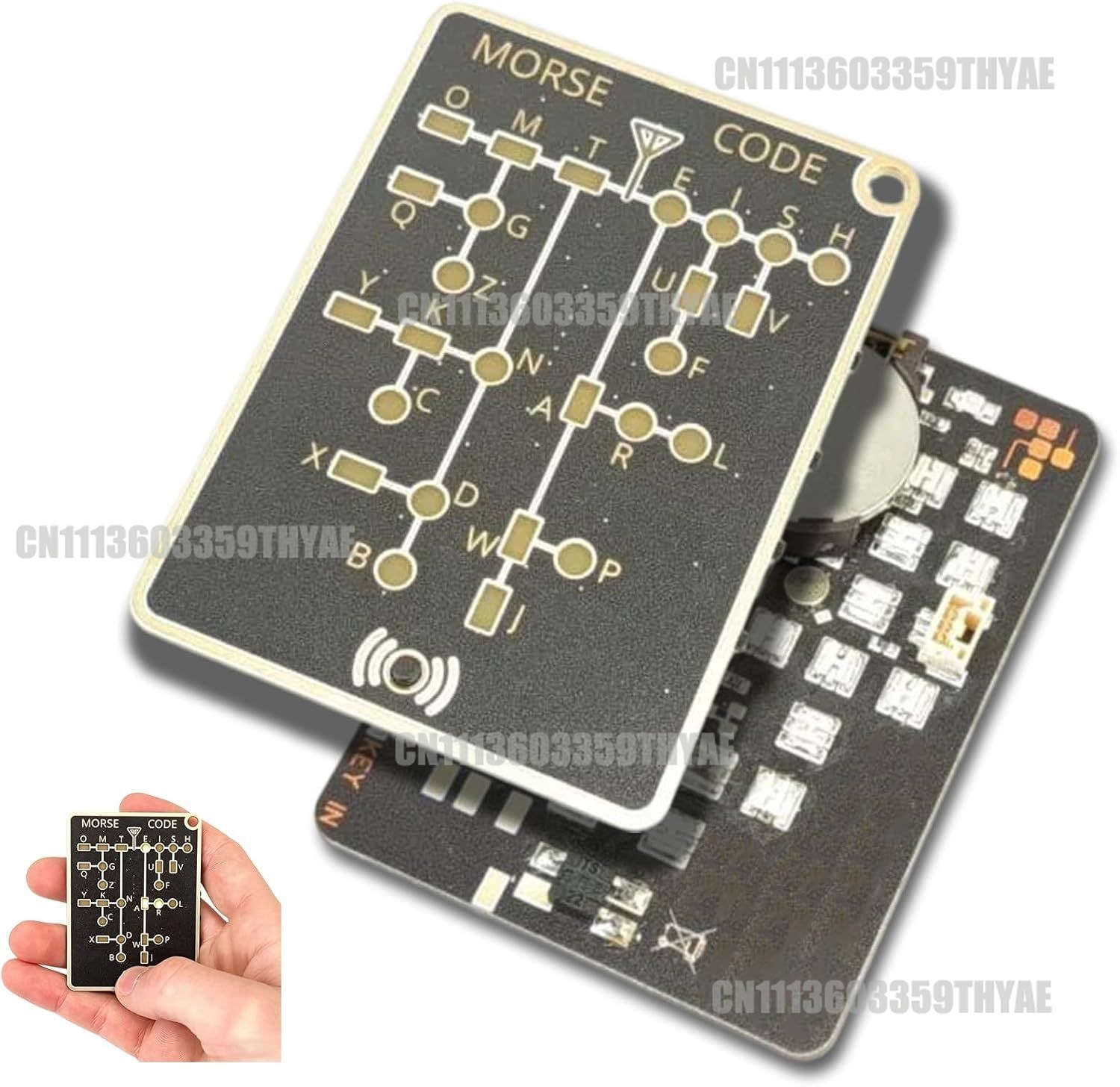 Morse Code Trainer Card Pro Le - Diy Electronics Projects For Adults 评论和价格