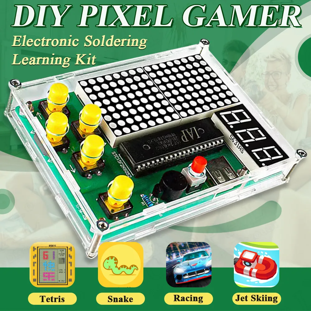 DIY Pixel Game Maker Kit Elect - Diy Electronics Learning Kit 评论和价格