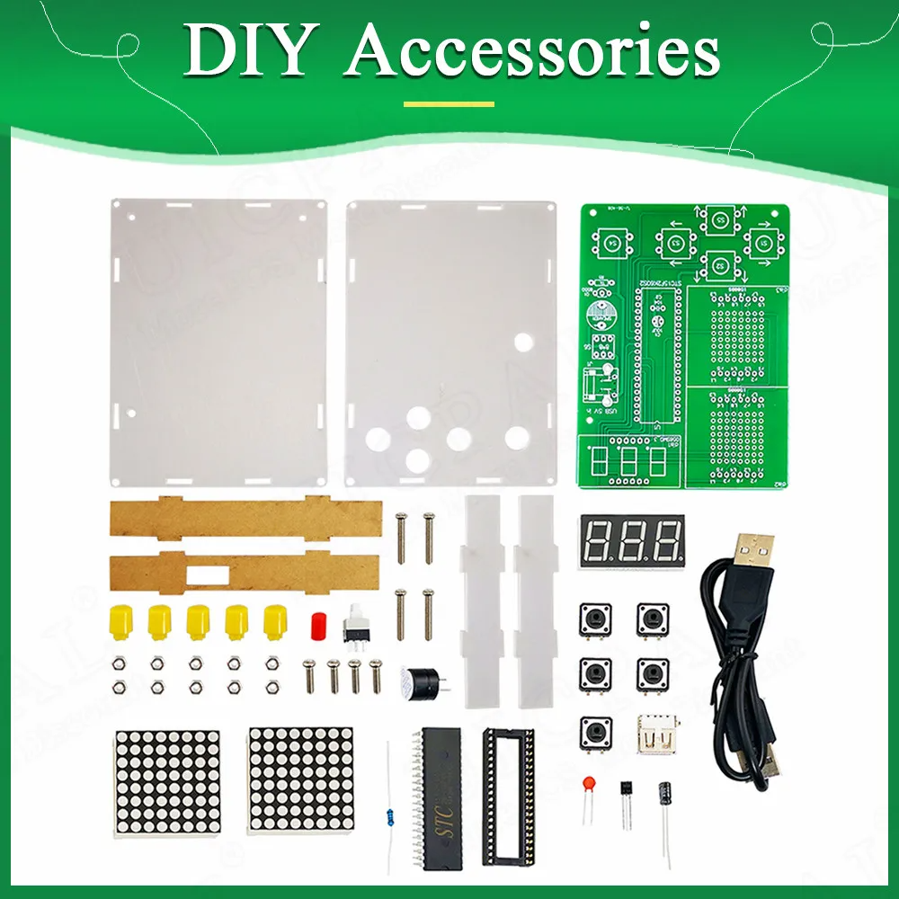 DIY Pixel Game Maker Kit Elect - Diy Electronics Learning Kit 评论和价格