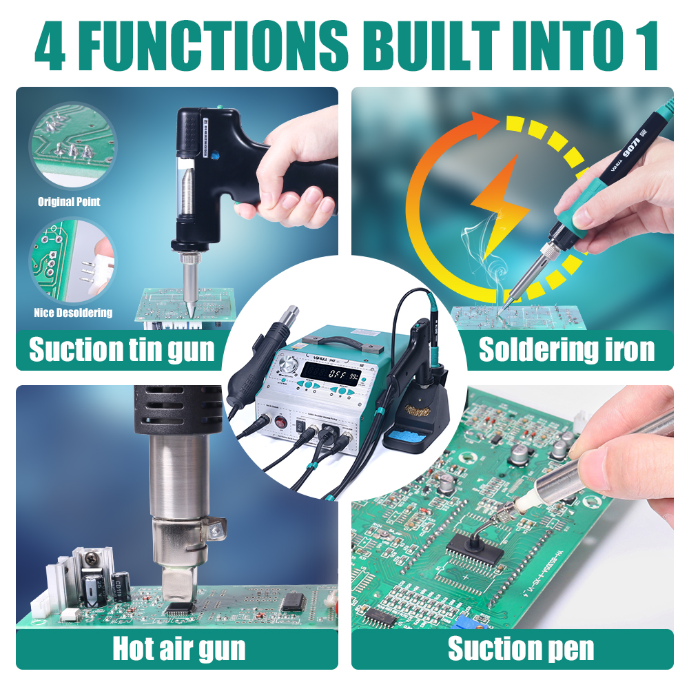 YIHUA 948-II Soldering Station - Hot Air Rework Station 评论和价格