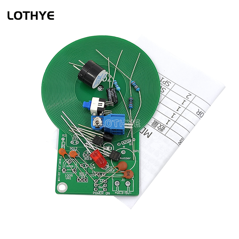 DC 3V-5V Metal Detector Kit DI - Diy Electronics Toys 评论和价格