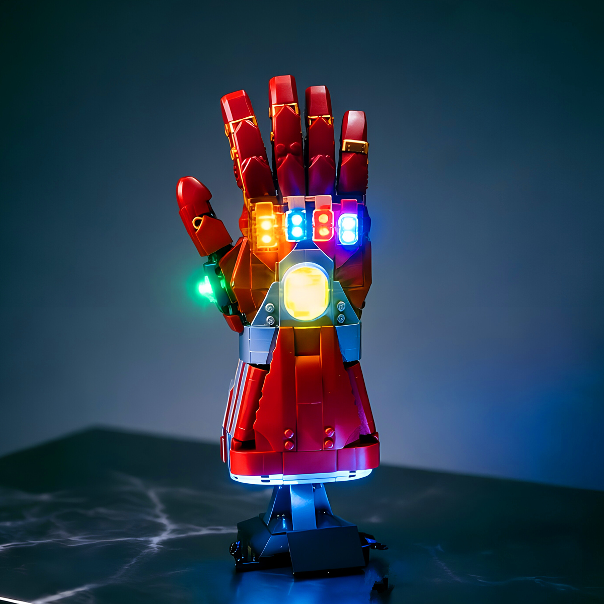 Infinity Light Gauntlet Heroes - Diy Halloween Electronics 评论和价格