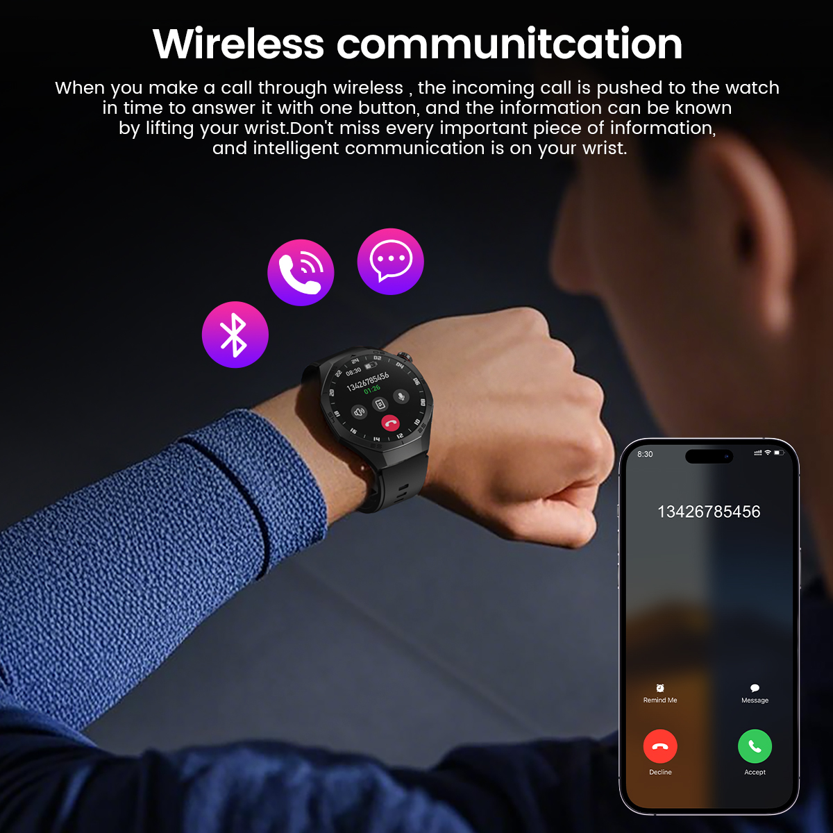 Round GPS Smart Watch Waterpro - Diy Wearable Electronics 评论和价格