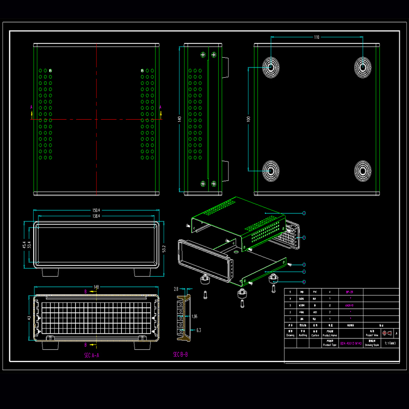 DIY Electronic Project Box Iro - Diy Projects With Electronics 评论和价格