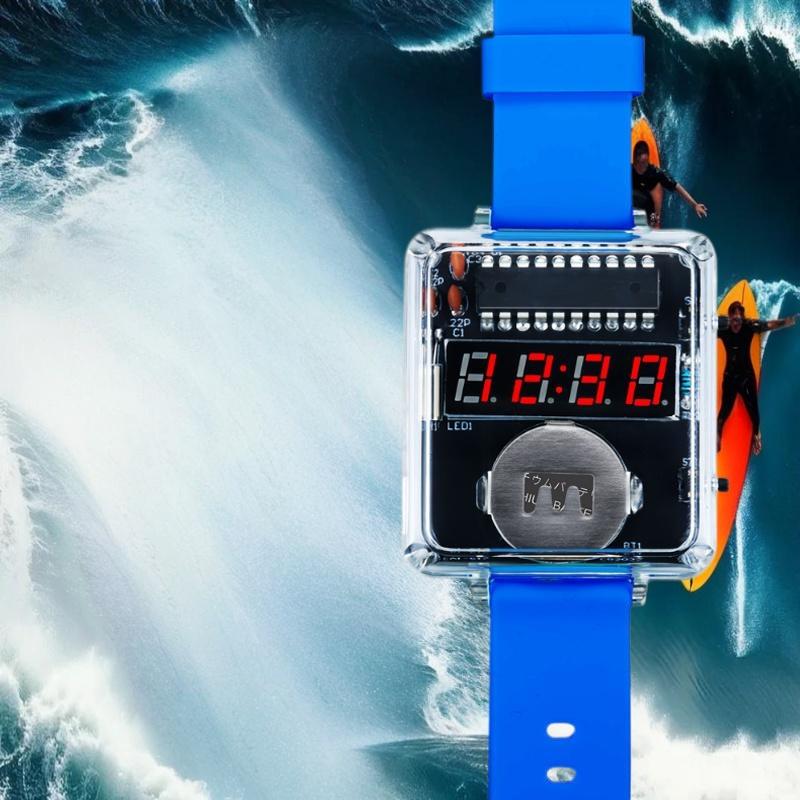 1Set DIY Electronic Watch Kit  - Diy Electronics Project Kit 评论和价格
