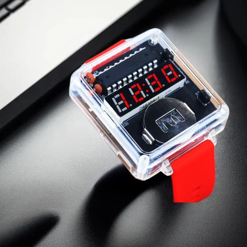 1Set DIY Electronic Watch Kit  - Diy Electronics Project Kit 评论和价格