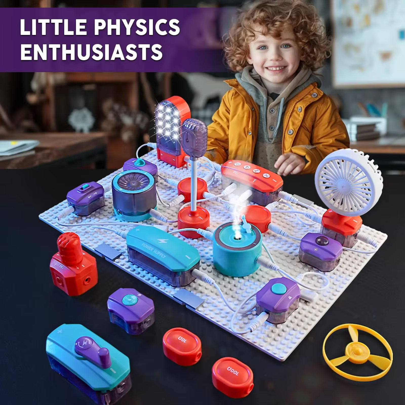 VATOS Science Circuit for Kids - Diy Electronics Projects For Kids 评论和价格