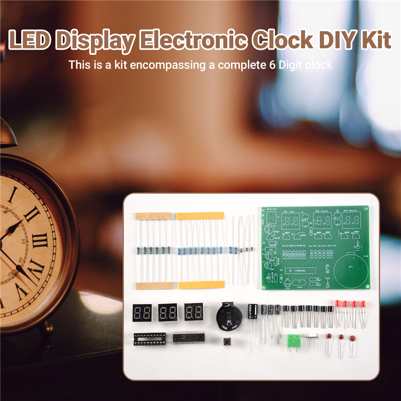 AT89C2051 6 Digital LED Displa - Diy Electronics Flux 评论和价格