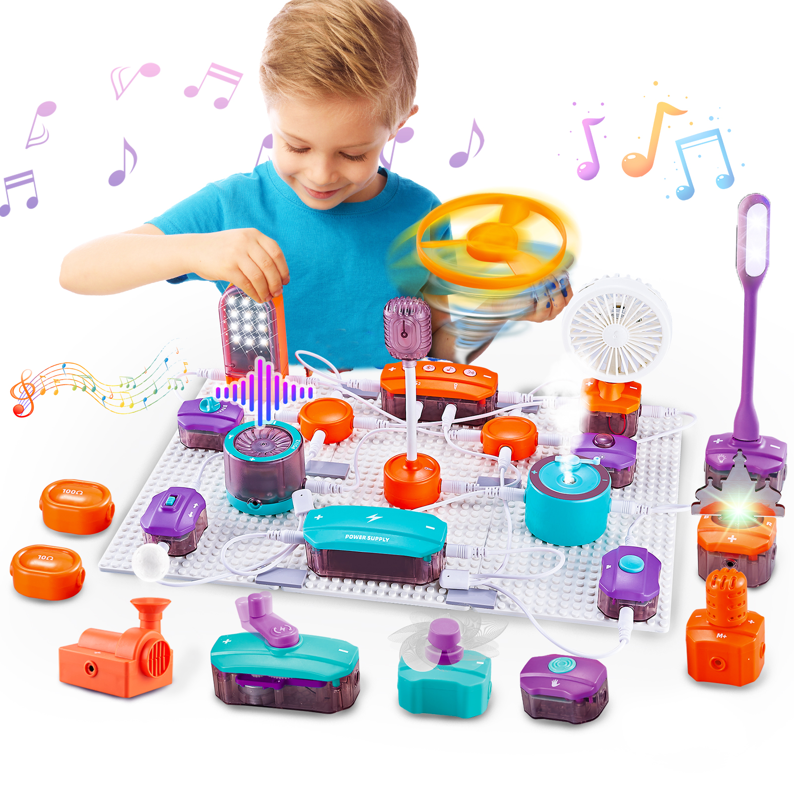 VATOS Science Circuit for Kids - Diy Electronics Projects For Kids 评论和价格