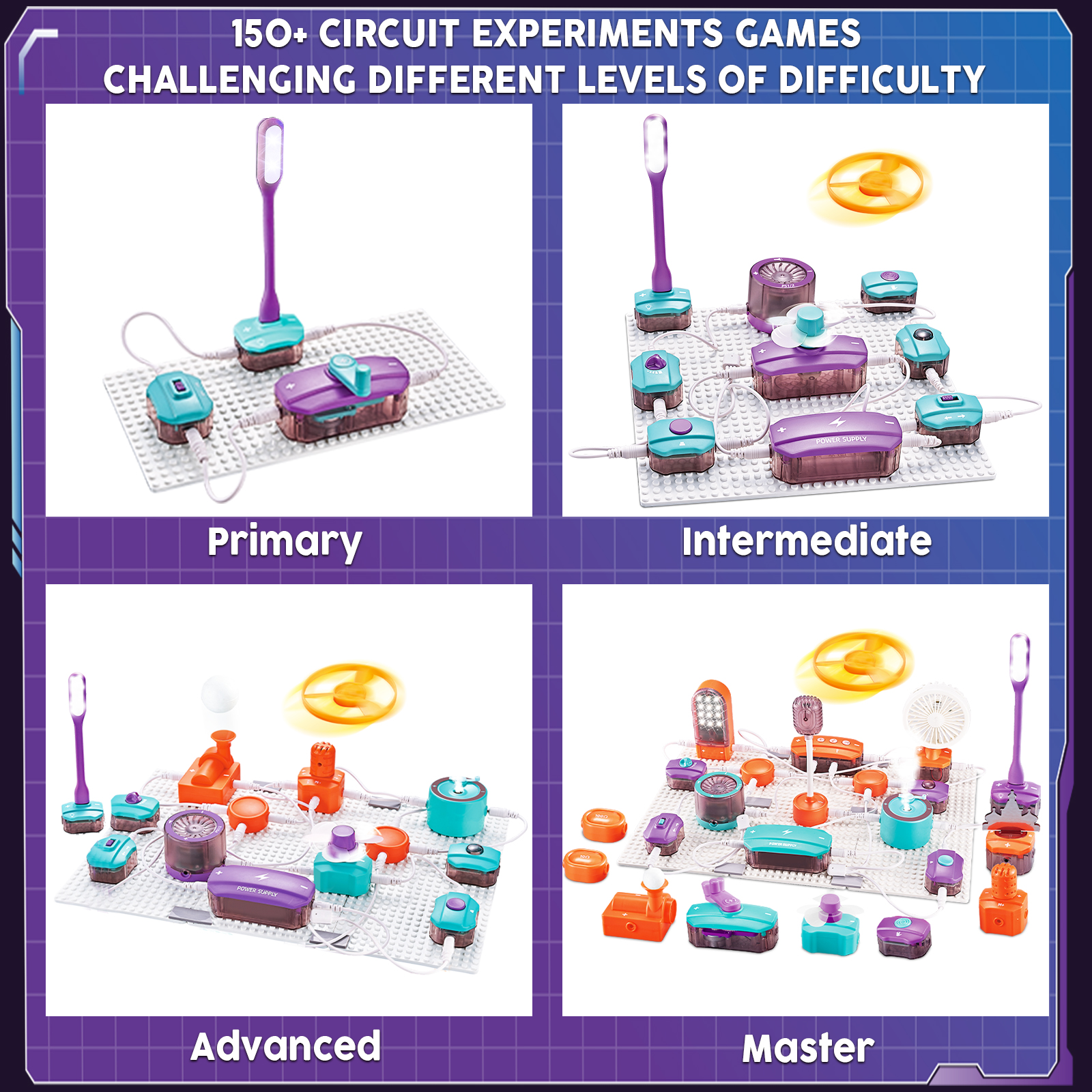 VATOS Science Circuit for Kids - Diy Electronics Projects For Kids 评论和价格