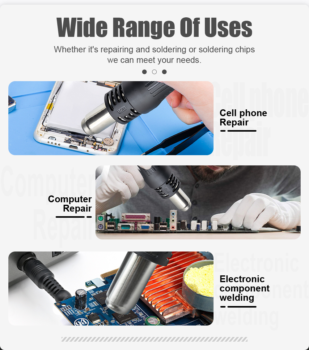 JCD 8586D Soldering Station 2  - Hot Air Rework Station 评论和价格