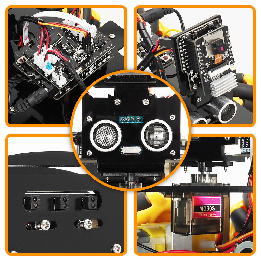 1*ESP 32 Robot Kit for Arduino - Diy Electronics Learning Kit 评论和价格