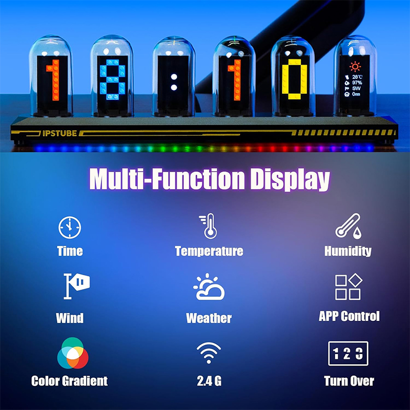 IPS Full Color Display Nixie T - Diy Electronics Table 评论和价格