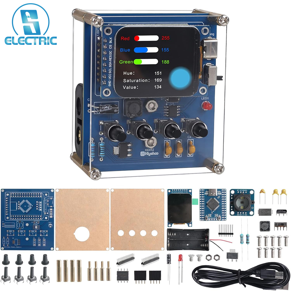 DIY Color Recognition Solderin - Diy Electronics Learning Kit 评论和价格