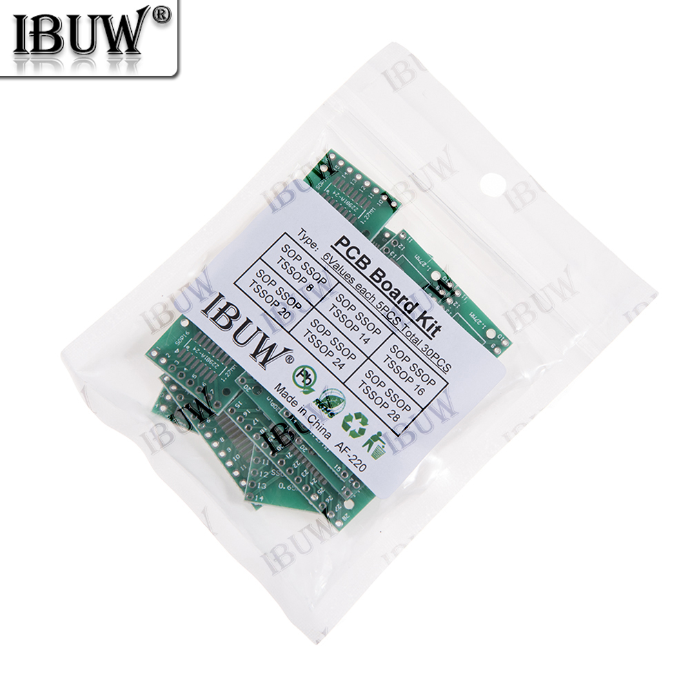 30PCS 6Values SOP SSOP TSSOP P - Diy Electronics Project Kit 评论和价格