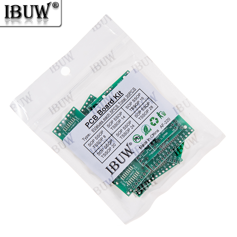 30PCS 6Values SOP SSOP TSSOP P - Diy Electronics Project Kit 评论和价格